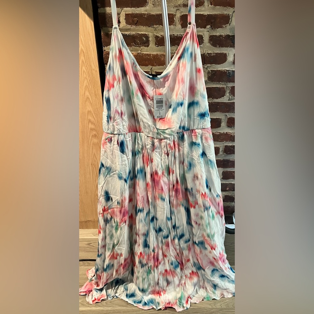 Torrid Multicolor Sleeveless Dress